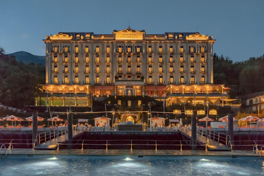 Grand Hotel Tremezzo, vue emblematique sur le lac de Come